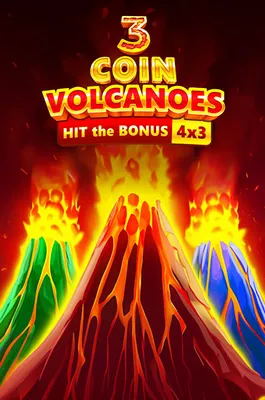 3 Coin Volcanoes tragamonedas explosiva 90A